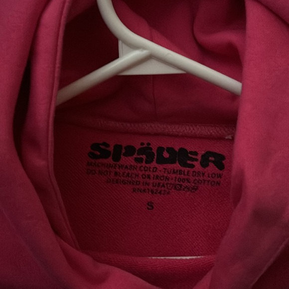 Pink original spider hoodie - Picture 2 of 2